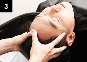 Seburn massage using skilled technique